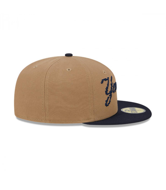 Gorra 59Fifty New York Yankees MLB 8-Bit Wordmark Beige