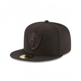 Gorra 59Fifty Las Vegas Raiders NFL Negro On Negro