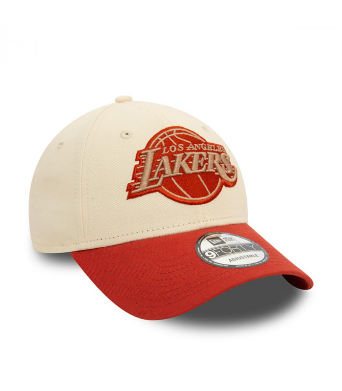 Gorra 9Forty Los Angeles Lakers NBA Color Block Light Beige