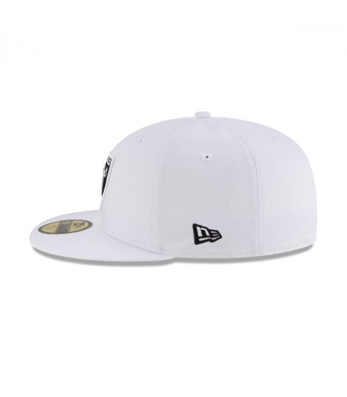 Gorra 59Fifty Las Vegas Raiders NFL Clásicos White