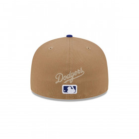 Gorra 59Fifty Los Angeles Dodgers MLB 8-Bit Wordmark Beige