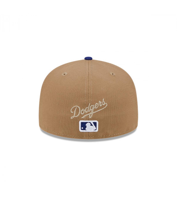 Gorra 59Fifty Los Angeles Dodgers MLB 8-Bit Wordmark Beige