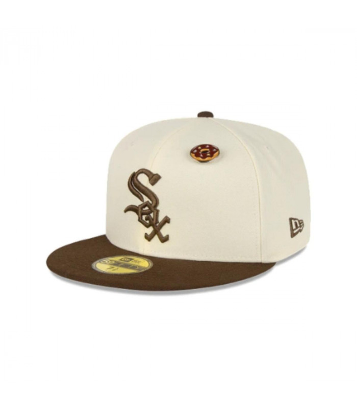 Gorra 59Fifty Chicago Blanco Sox MLB Doughnut Pack Blanco
