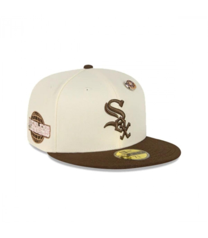 Gorra 59Fifty Chicago Blanco Sox MLB Doughnut Pack Blanco