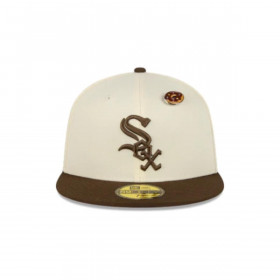 Gorra 59Fifty Chicago Blanco Sox MLB Doughnut Pack Blanco