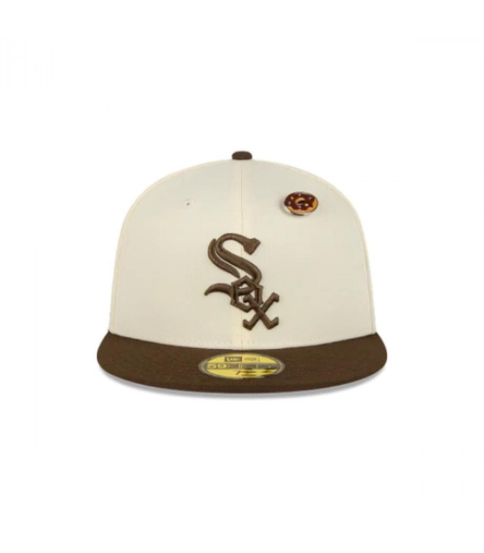 Gorra 59Fifty Chicago Blanco Sox MLB Doughnut Pack Blanco