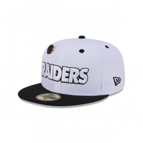 Gorra 59fifty Las Vegas Raiders NFL 59Fifty Day Blanco