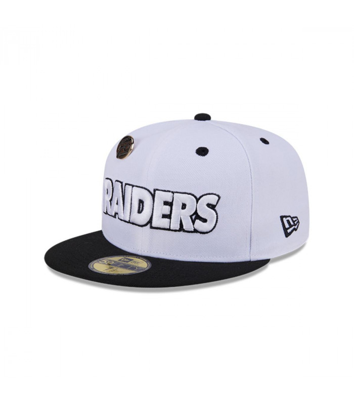 Gorra 59fifty Las Vegas Raiders NFL 59Fifty Day Blanco