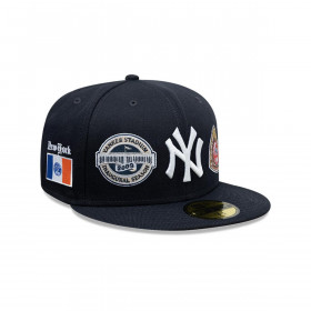 Gorra 59Fifty New York Yankees MLB Many Patch Navy