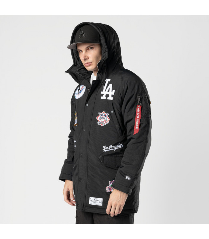 Chaqueta Los Angeles Dodgers Alpha Industries Black