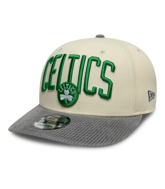 Gorra 9Fifty Boston Celtics Cord Visor Beige
