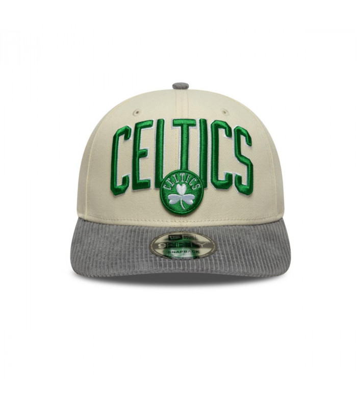 Gorra 9Fifty Boston Celtics Cord Visor Beige