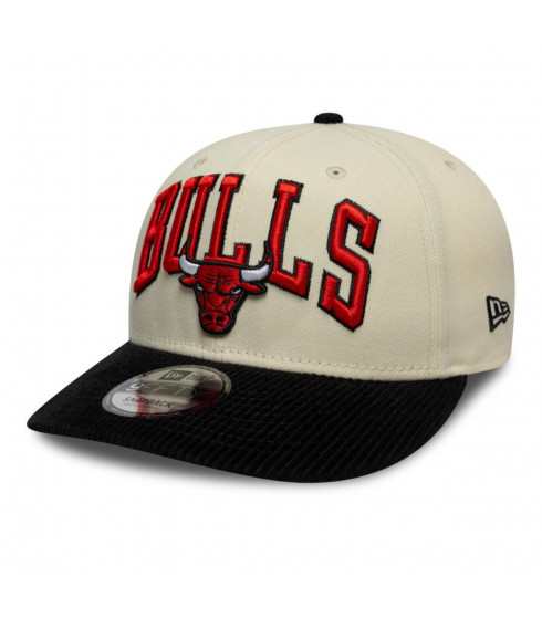 Gorra 9Fifty Chicago Bulls Cord Visor Beige