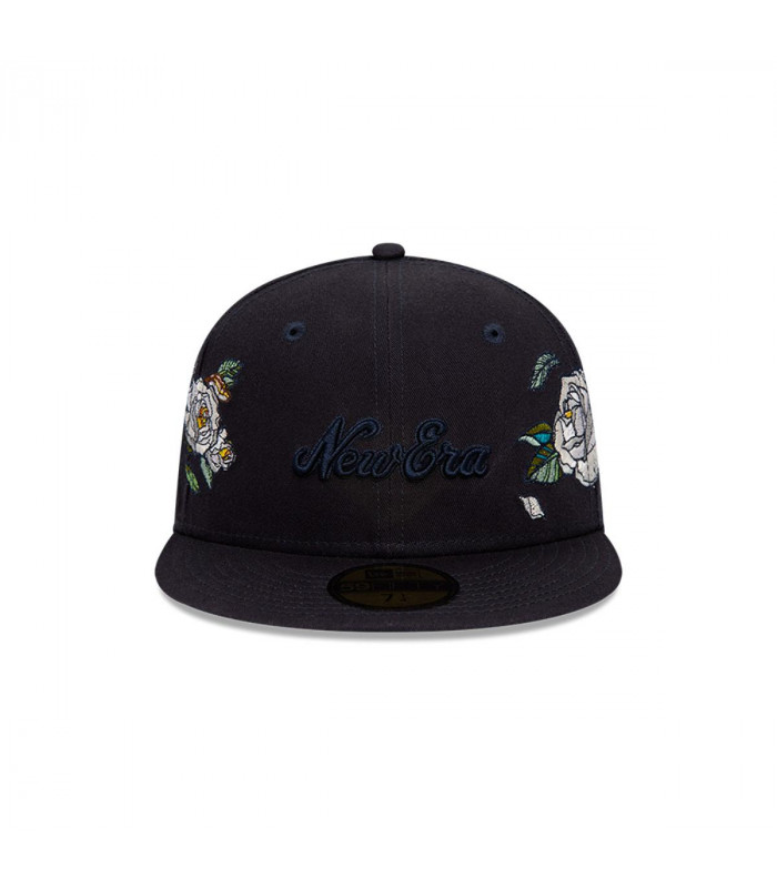 Gorra New Era 59Fifty Flower Icon Azul