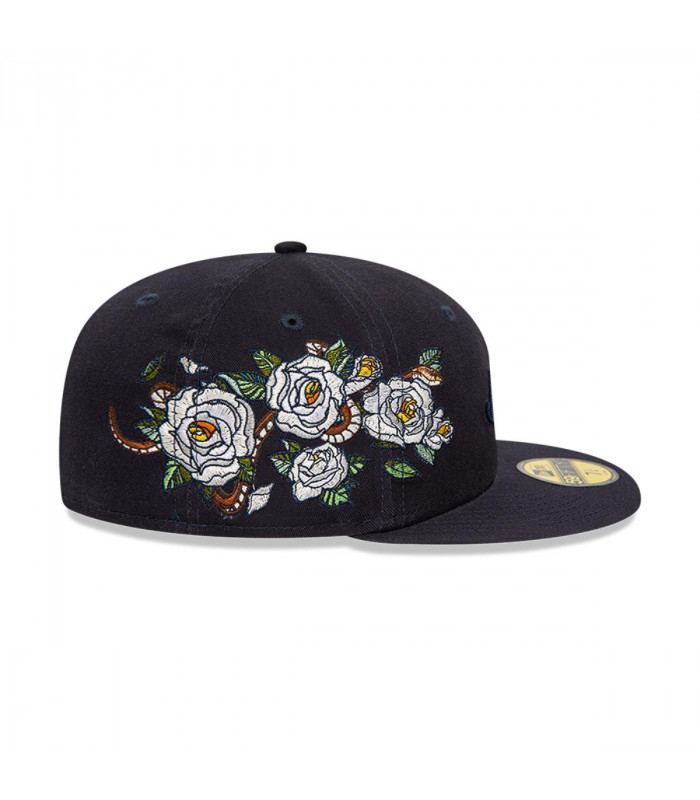 Gorra New Era 59Fifty Flower Icon Azul