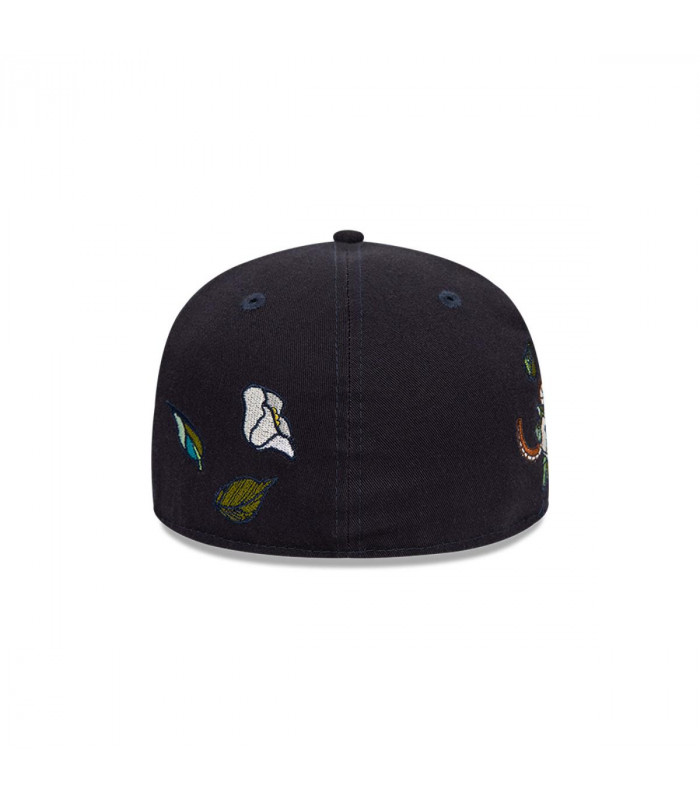 Gorra New Era 59Fifty Flower Icon Azul