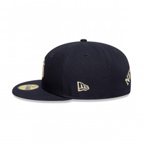 Gorra 59Fifty New York Yankees MLB Wordmark Navy