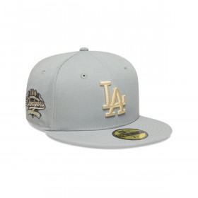Gorra 59Fifty Los Angeles Dodgers MLB Wordmark Gris