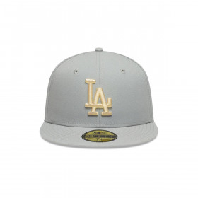 Gorra 59Fifty Los Angeles Dodgers MLB Wordmark Gris