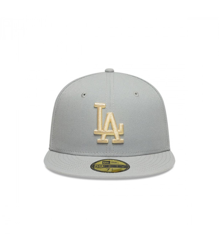 Gorra 59Fifty Los Angeles Dodgers MLB Wordmark Gris