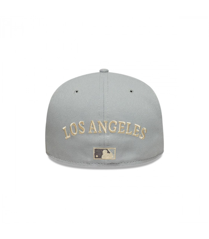 Gorra 59Fifty Los Angeles Dodgers MLB Wordmark Gris
