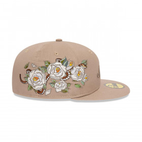 Gorra 59Fifty Flower Icon Beige