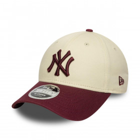 Gorra 9Forty New York Yankees World Series Patch Beige