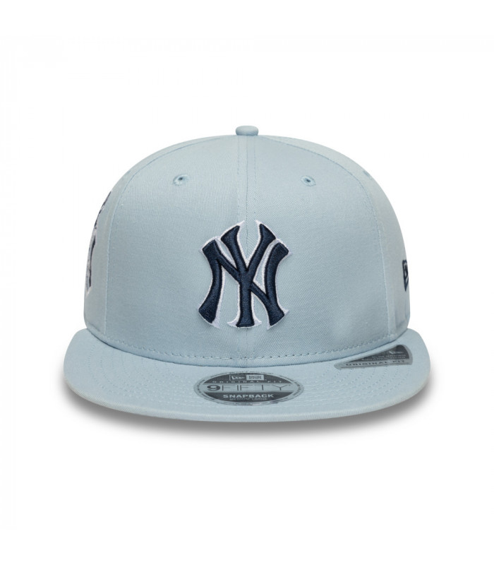 Gorra 9Fifty New York Yankees World Series Patch Celeste