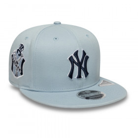 Gorra 9Fifty New York Yankees World Series Patch Celeste