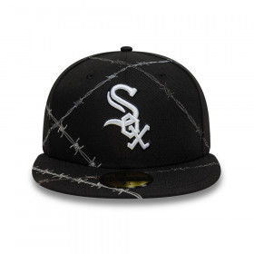 Gorra New Era 59Fifty Chicago White Sox Wire Negro
