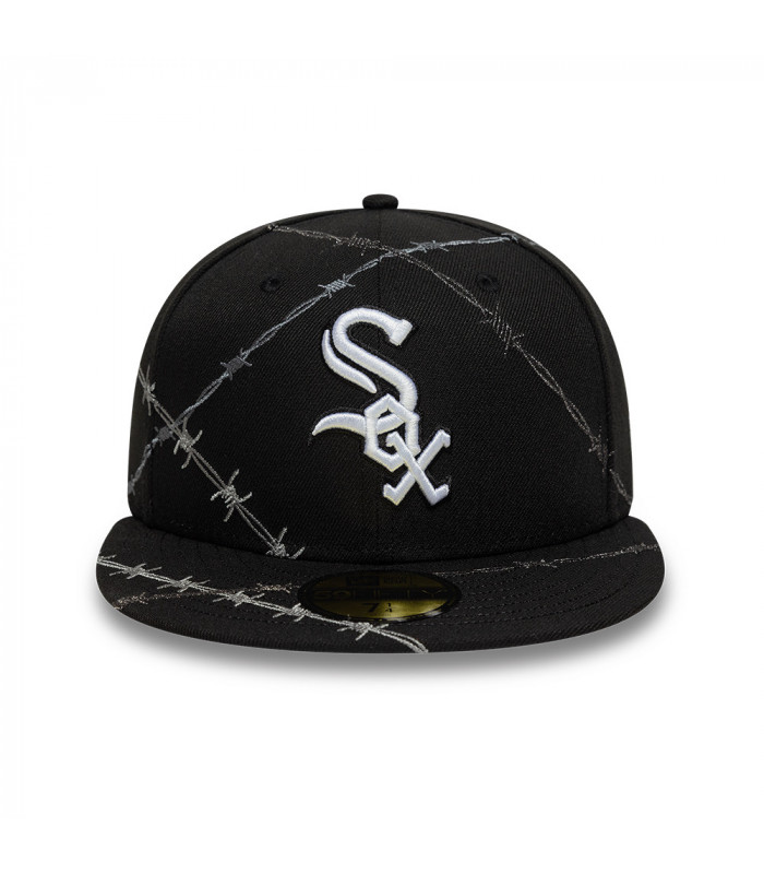 Gorra New Era 59Fifty Chicago White Sox Wire Negro