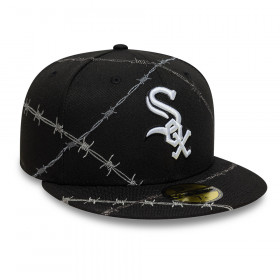 Gorra New Era 59Fifty Chicago White Sox Wire Negro