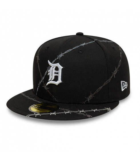 Gorra New Era 59Fifty Detroit Tigers Wire Negro