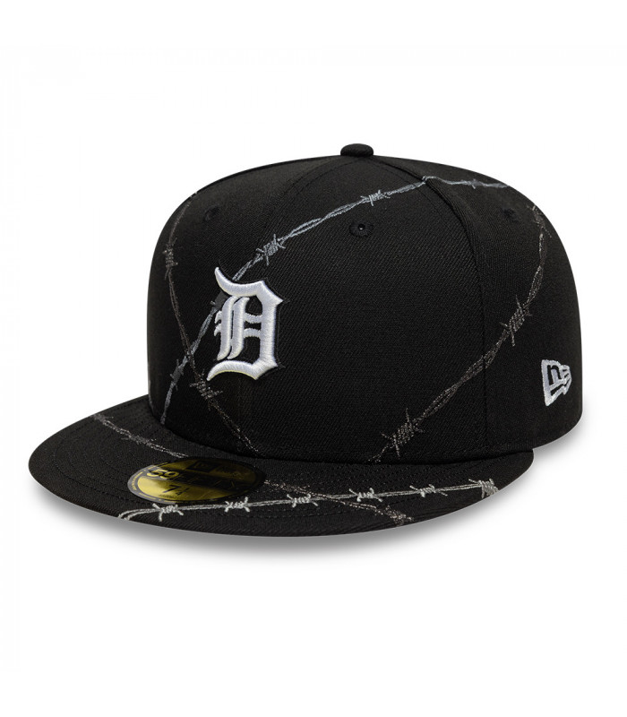 Gorra New Era 59Fifty Detroit Tigers Wire Negro