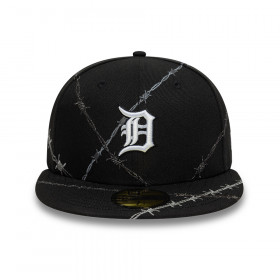 Gorra New Era 59Fifty Detroit Tigers Wire Negro