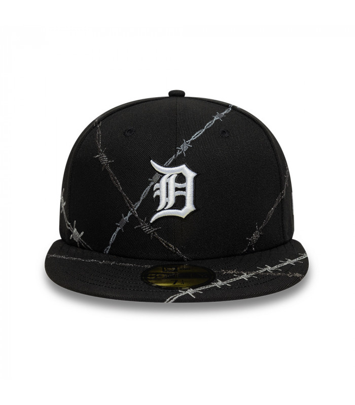 Gorra New Era 59Fifty Detroit Tigers Wire Negro