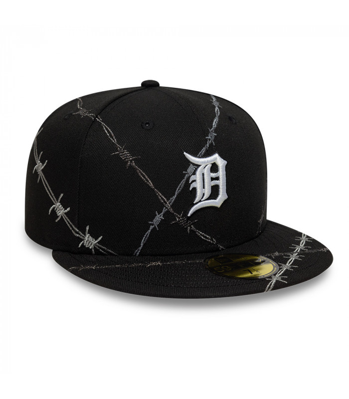 Gorra New Era 59Fifty Detroit Tigers Wire Negro