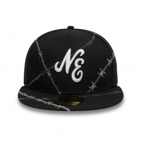 Gorra New Era 59Fifty  Wire Negro