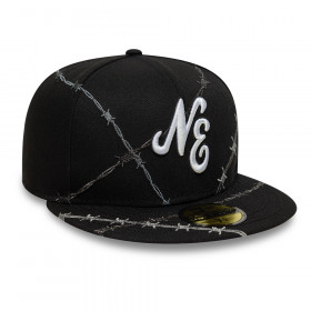 Gorra New Era 59Fifty  Wire Negro