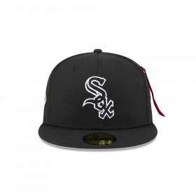 Gorra 59Fifty Chicago White Sox Alpha Industries Black
