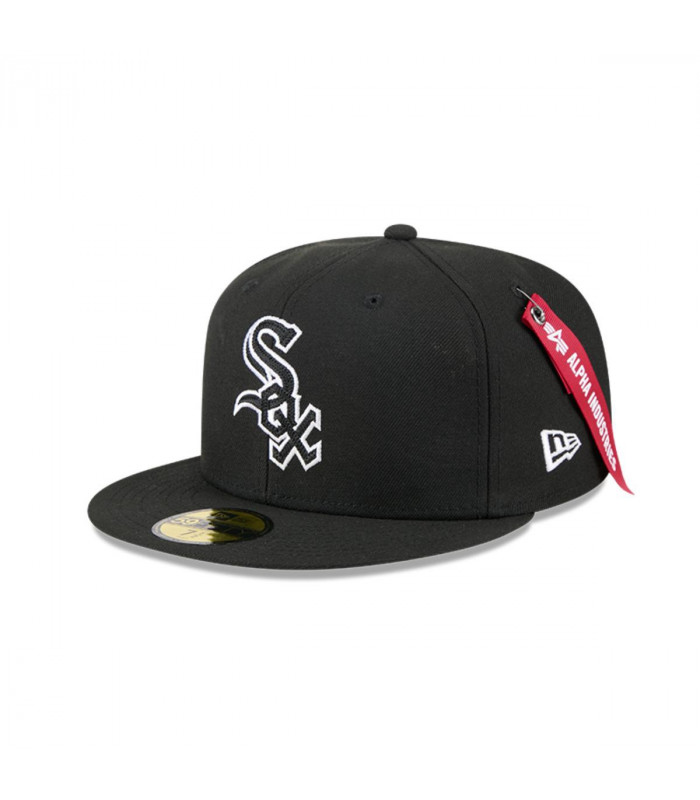Gorra 59Fifty Chicago White Sox Alpha Industries Black