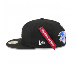 Gorra 59Fifty Chicago White Sox Alpha Industries Black