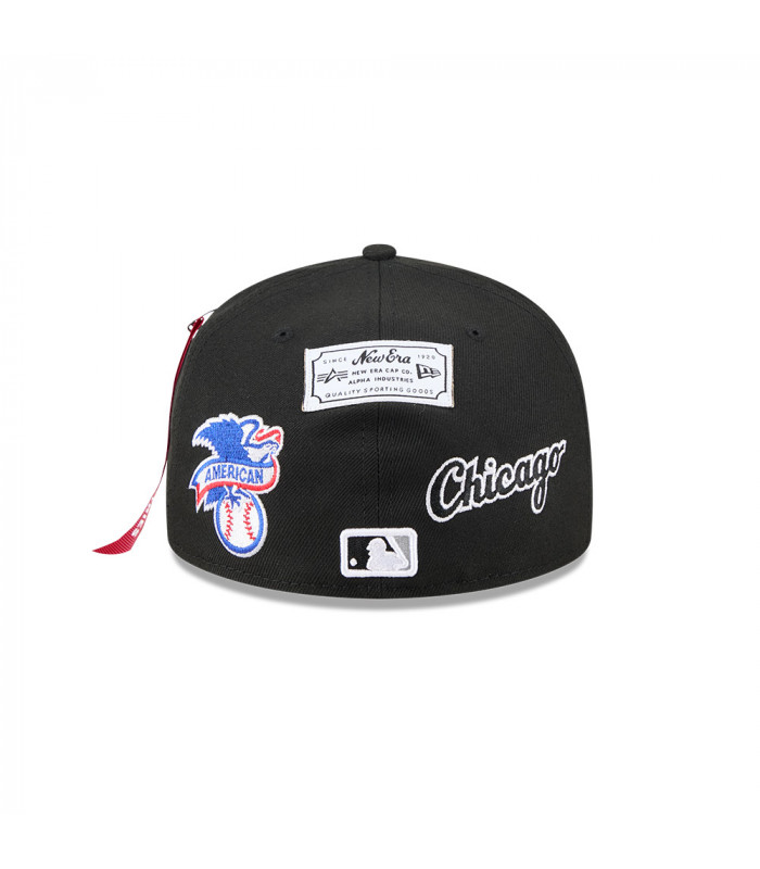 Gorra 59Fifty Chicago White Sox Alpha Industries Black