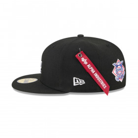Gorra 59Fifty Los Angeles Dodgers Alpha Industries Black