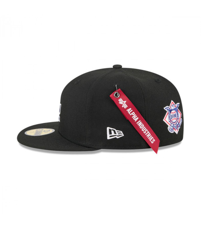 Gorra 59Fifty Los Angeles Dodgers Alpha Industries Black