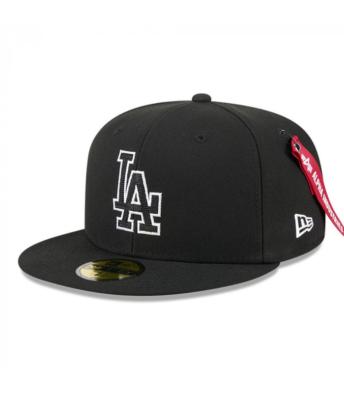 Gorra 59Fifty Los Angeles Dodgers Alpha Industries Black