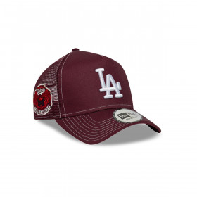 Gorra 9Forty Los Angeles Dodgers World Series Patch Rojo