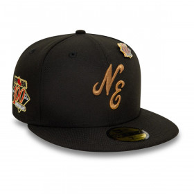 Gorra New Era 59Fifty  Heritage Negro