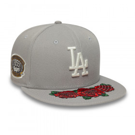 Gorra New Era 59Fifty Los Angeles Dodgers Coops Floral Gris