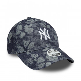 Gorra 9Twenty New York Yankees MLB Floral Denim Blue Woman